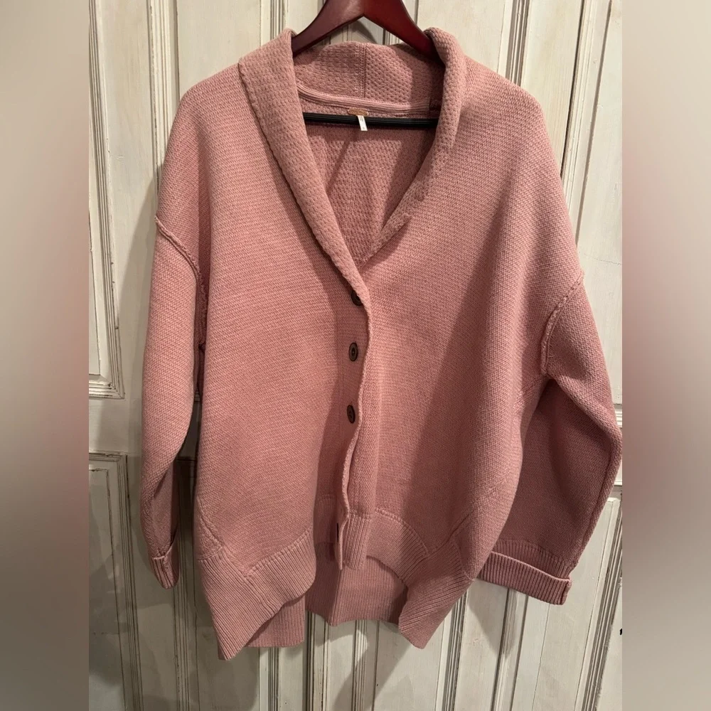 Free People NWOT Chamomile Cardi small